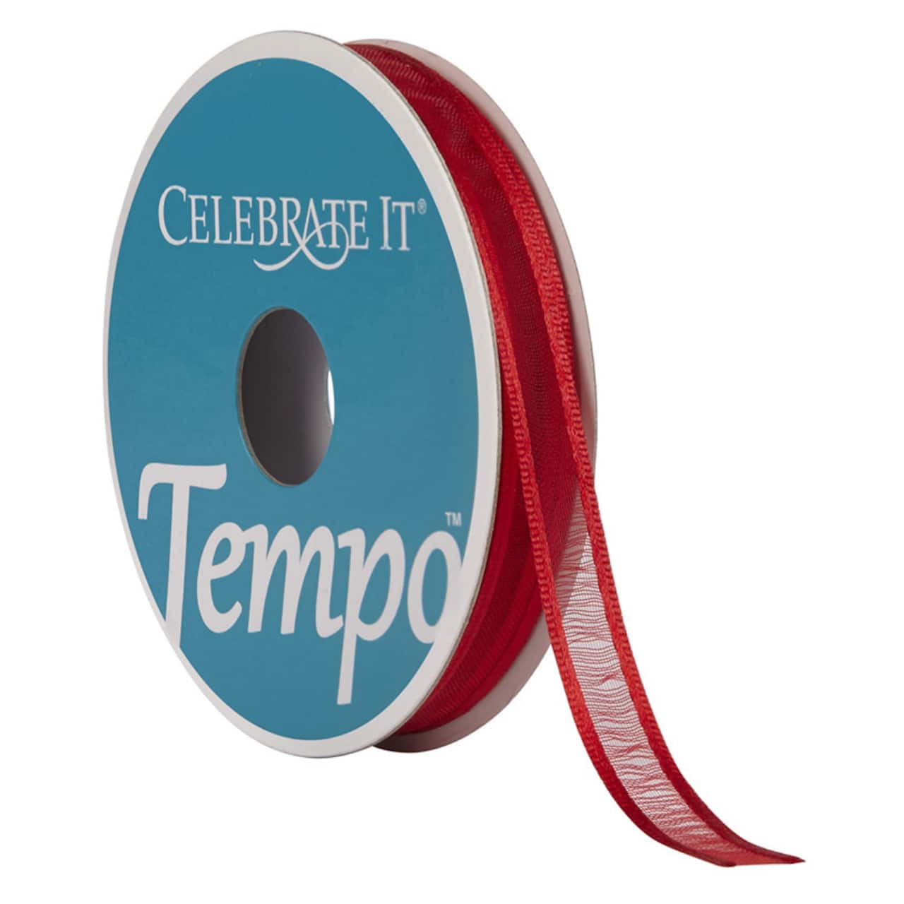 3/8&#x22; Sheer Ribbon by Celebrate It&#xAE; Tempo&#x2122;